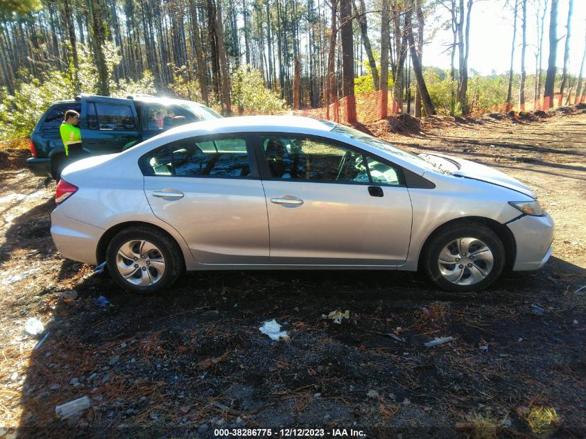 2014 HONDA CIVIC LX - 2HGFB2F58EH529686