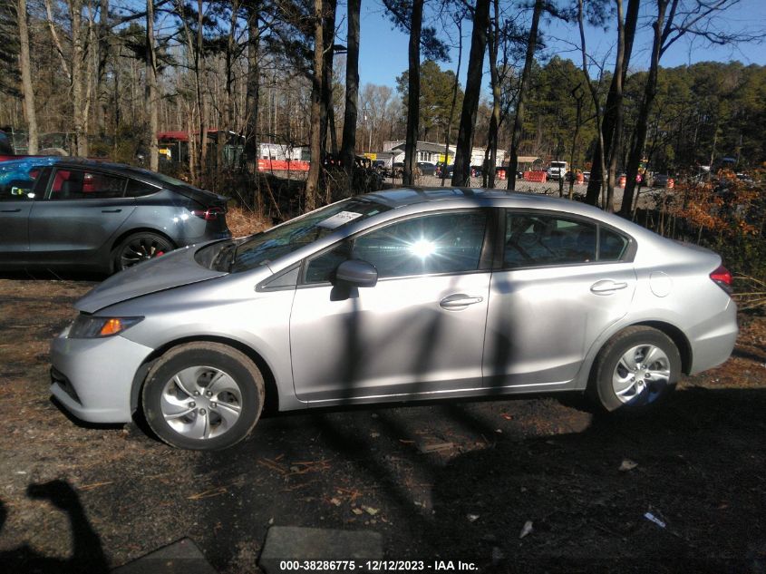 2014 HONDA CIVIC LX - 2HGFB2F58EH529686
