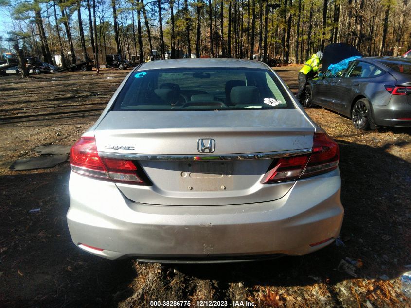 2014 HONDA CIVIC LX - 2HGFB2F58EH529686