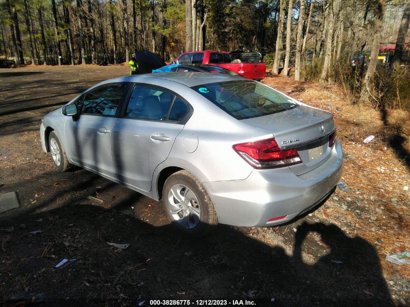 2014 HONDA CIVIC LX - 2HGFB2F58EH529686