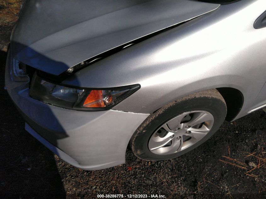 2014 HONDA CIVIC LX - 2HGFB2F58EH529686
