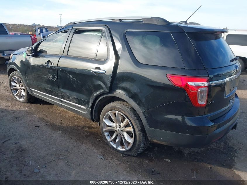 2015 FORD EXPLORER XLT - 1FM5K7D81FGA13554