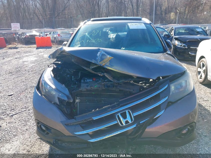2014 HONDA CR-V EX-L - 5J6RM4H72EL016821