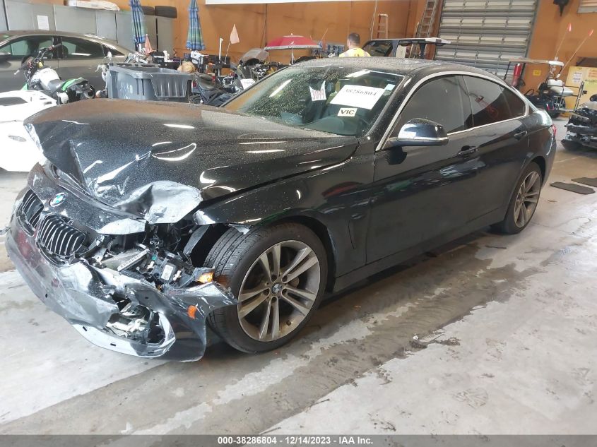 2019 BMW 440I GRAN COUPE WBA4J5C58KBM65262