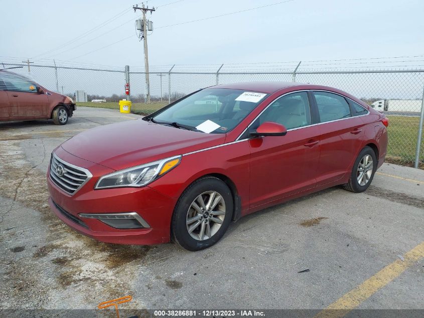 2015 HYUNDAI SONATA SE - 5NPE24AF2FH158085