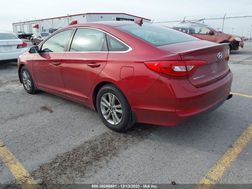 2015 HYUNDAI SONATA SE - 5NPE24AF2FH158085