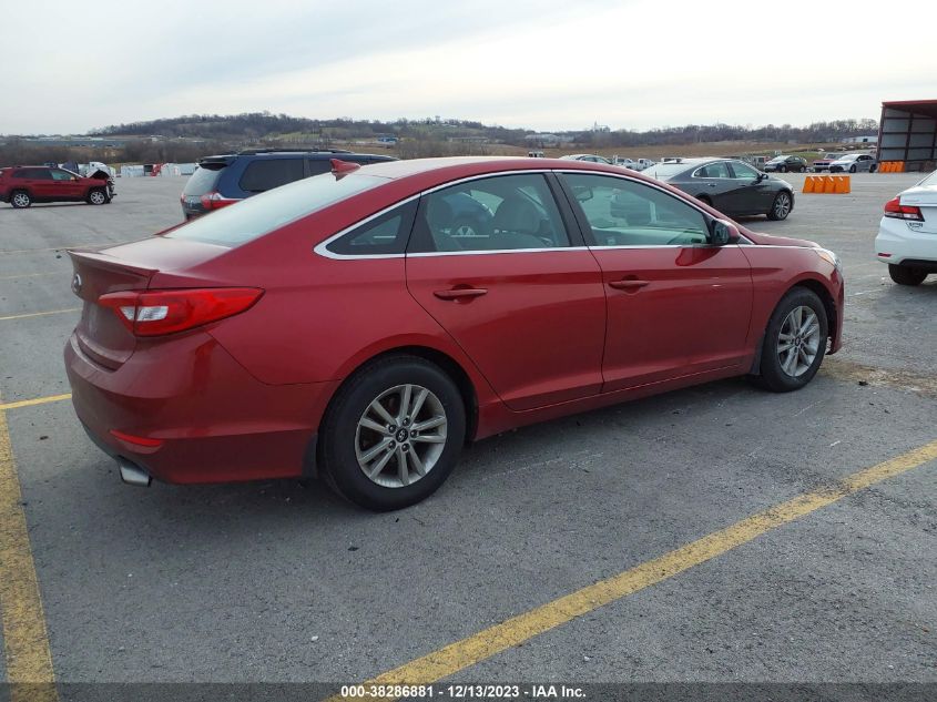 2015 HYUNDAI SONATA SE - 5NPE24AF2FH158085