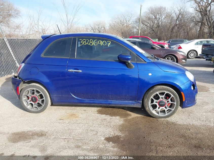 2014 FIAT 500 SPORT - 3C3CFFBR3ET291635