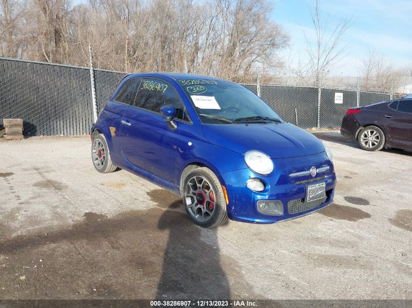 2014 FIAT 500 SPORT - 3C3CFFBR3ET291635