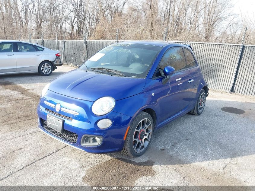 2014 FIAT 500 SPORT - 3C3CFFBR3ET291635
