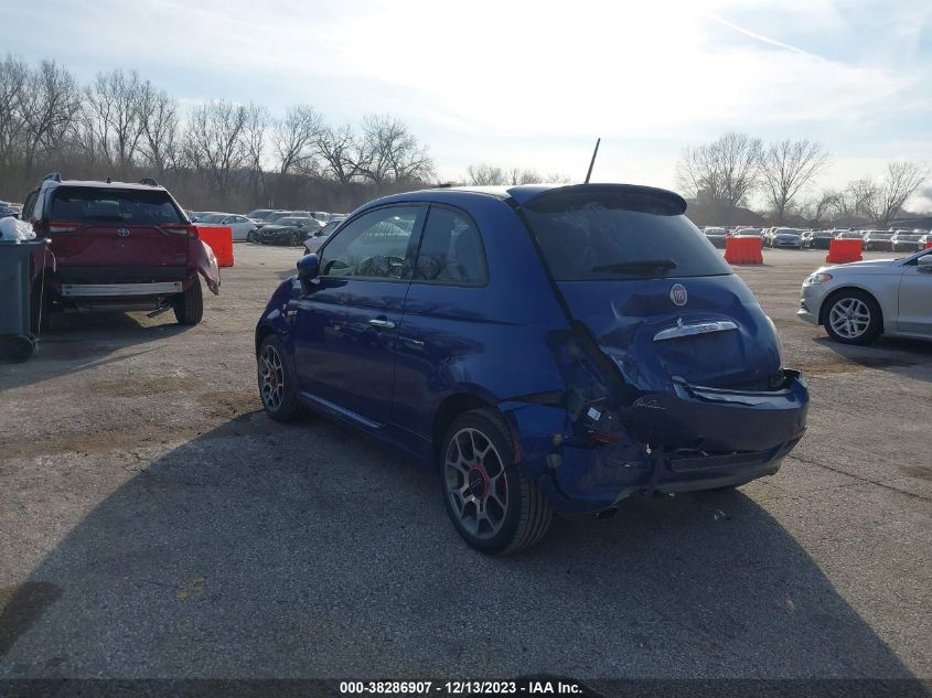 2014 FIAT 500 SPORT - 3C3CFFBR3ET291635