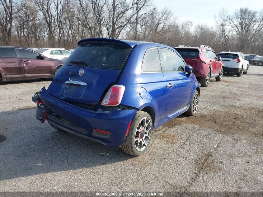 2014 FIAT 500 SPORT - 3C3CFFBR3ET291635