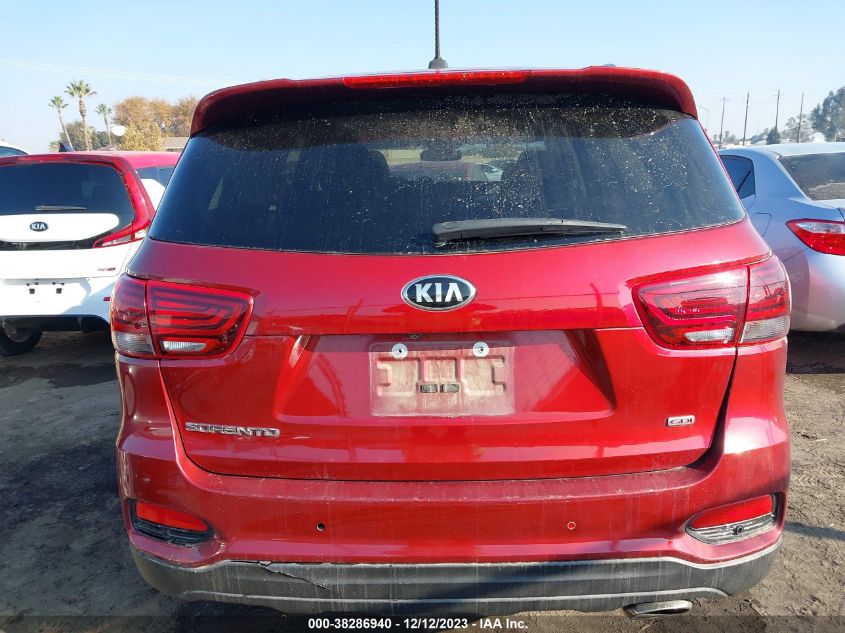 2020 KIA SORENTO L/LX - 5XYPG4A30LG682953