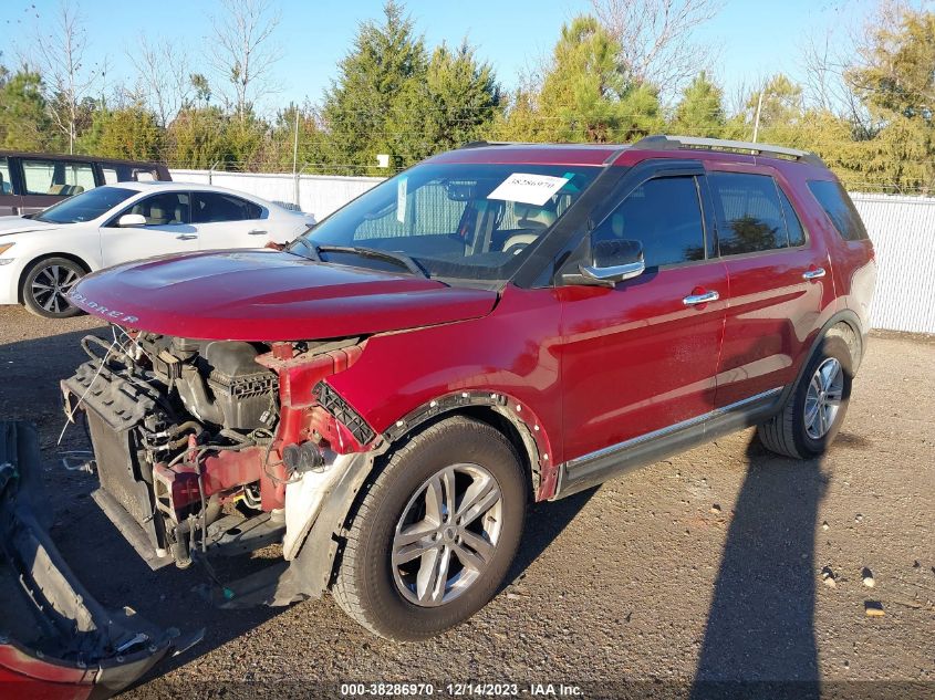 2013 FORD EXPLORER XLT - 1FM5K7D86DGC67726