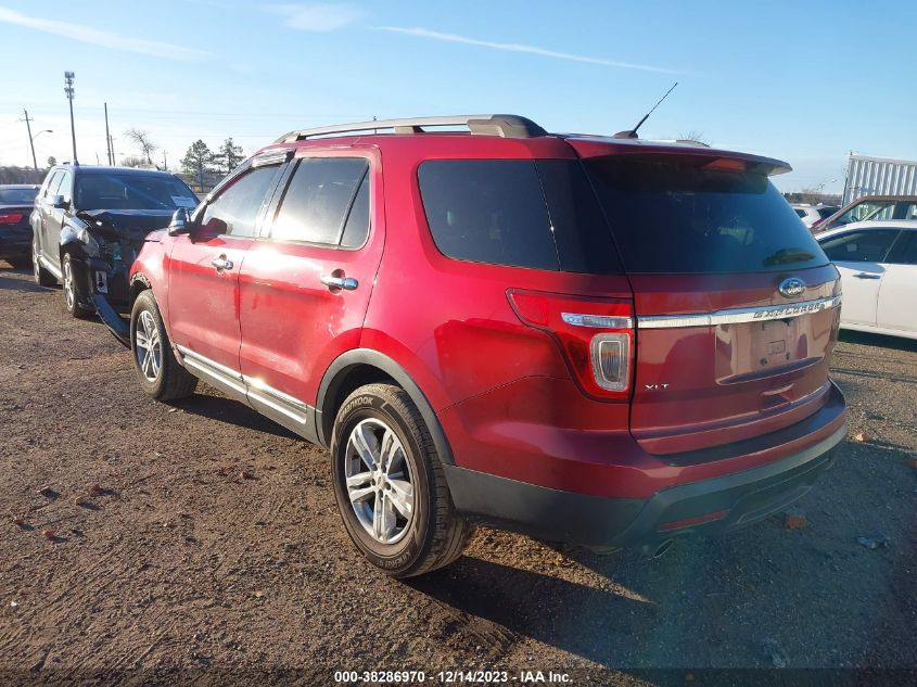 2013 FORD EXPLORER XLT - 1FM5K7D86DGC67726