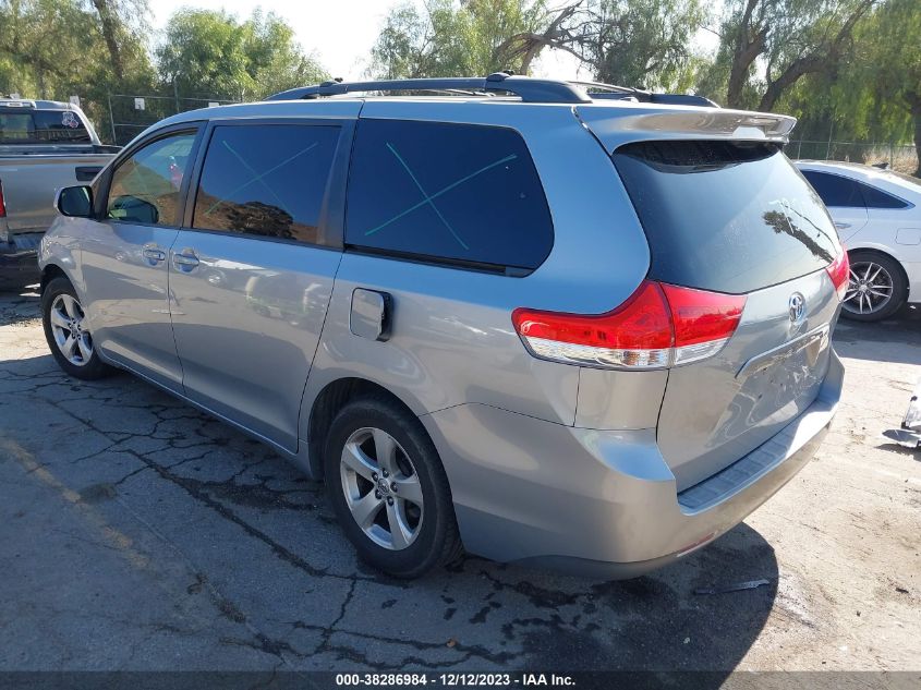 2014 TOYOTA SIENNA LE V6 8 PASSENGER - 5TDKK3DC7ES522038
