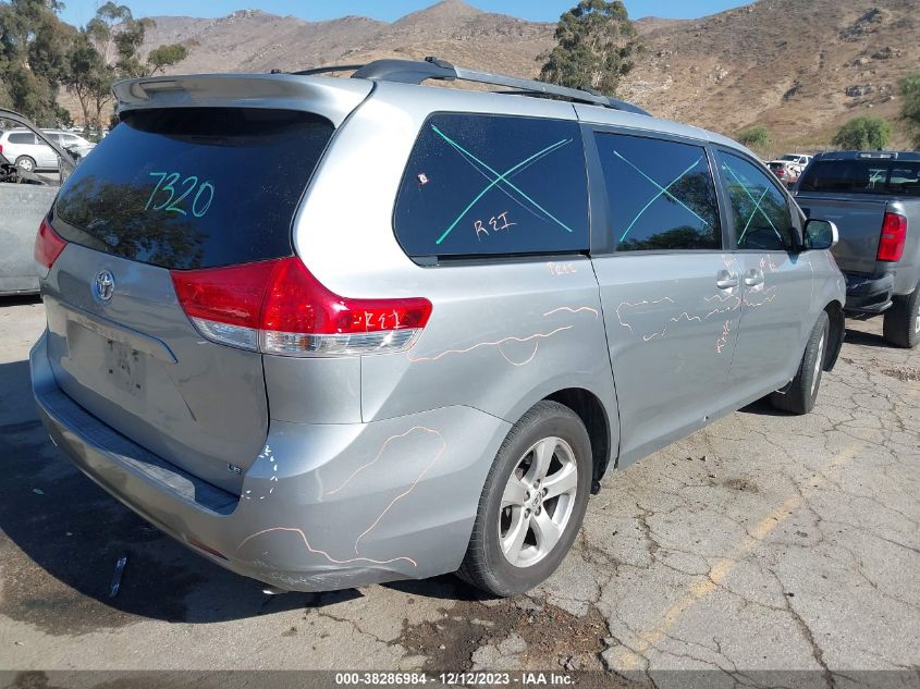 2014 TOYOTA SIENNA LE V6 8 PASSENGER - 5TDKK3DC7ES522038