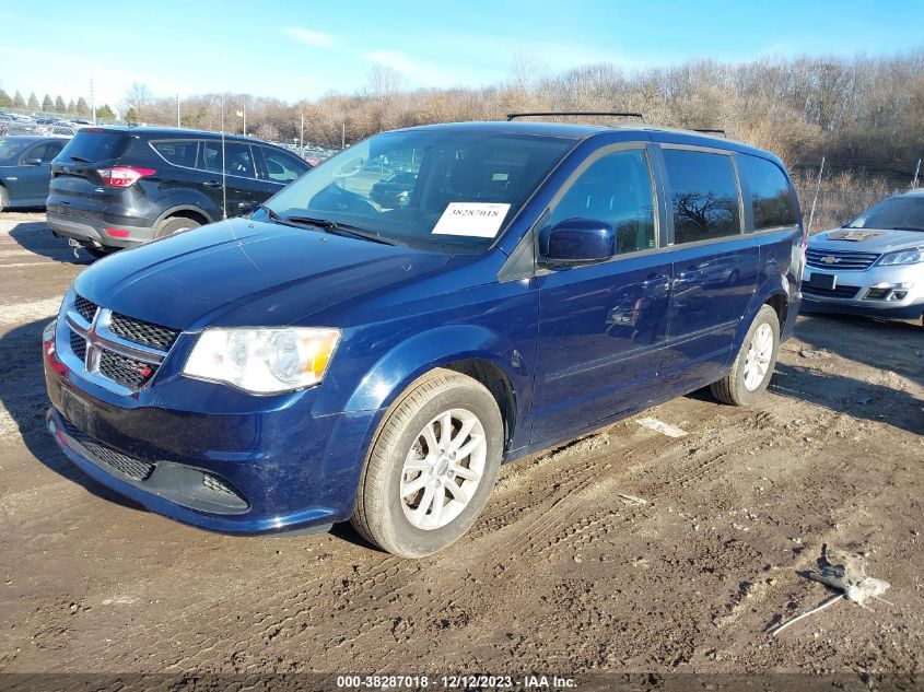 2014 DODGE GRAND CARAVAN SXT - 2C4RDGCG1ER320244