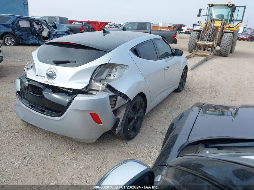 2016 HYUNDAI VELOSTER - KMHTC6AD4GU270484