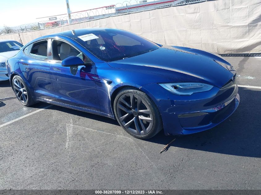 2021 TESLA MODEL S PLAID TRI MOTOR ALL-WHEEL DRIVE - 5YJSA1E65MF430803