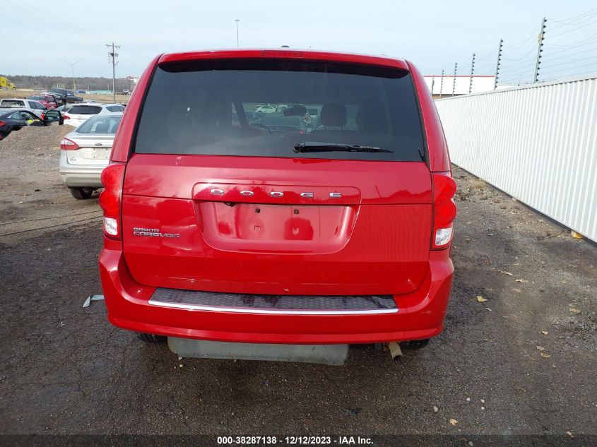 2013 DODGE GRAND CARAVAN SXT - 2C4RDGCG5DR741091