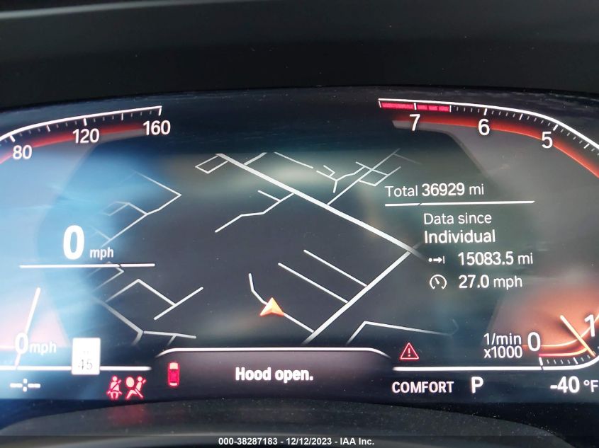 2020 BMW X7 XDRIVE40I 5UXCW2C05L9B26147
