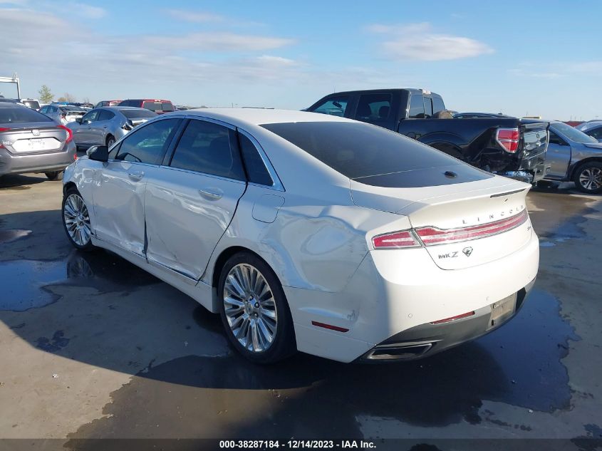 2016 LINCOLN MKZ - 3LN6L2G90GR612013