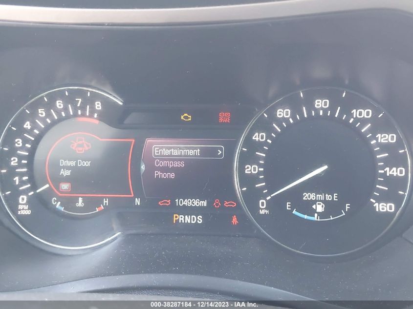 2016 LINCOLN MKZ - 3LN6L2G90GR612013