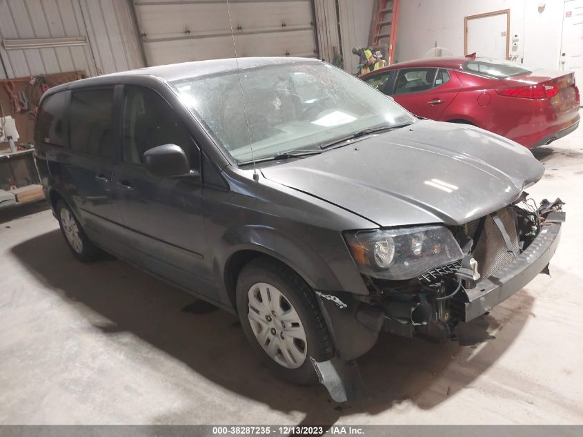 2015 DODGE GRAND CARAVAN SE - 2C4RDGBG0FR709492
