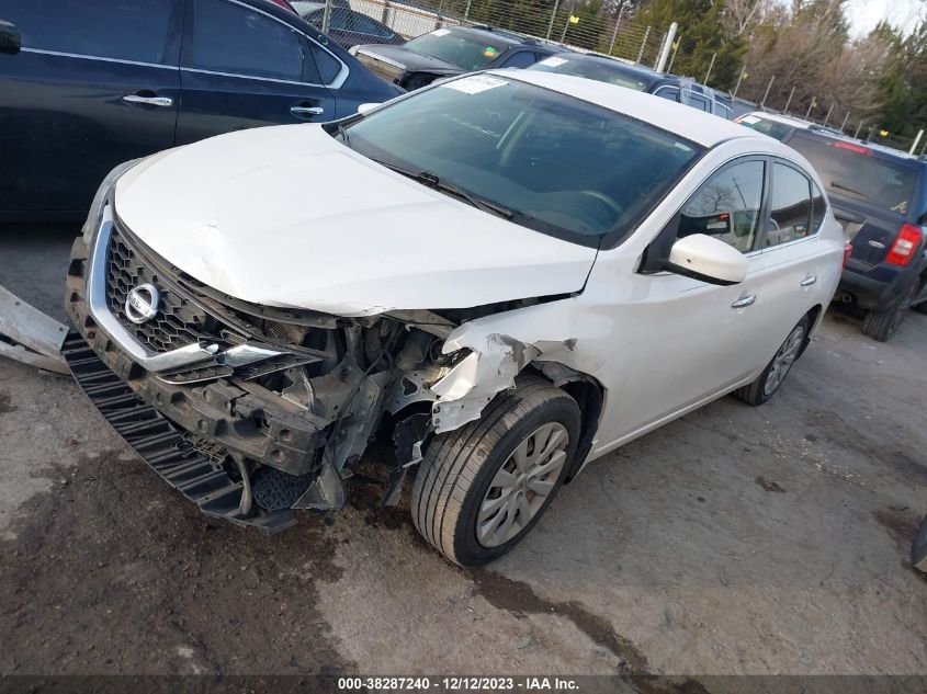 2017 NISSAN SENTRA S/SV/SR/SL - 3N1AB7APXHL710396