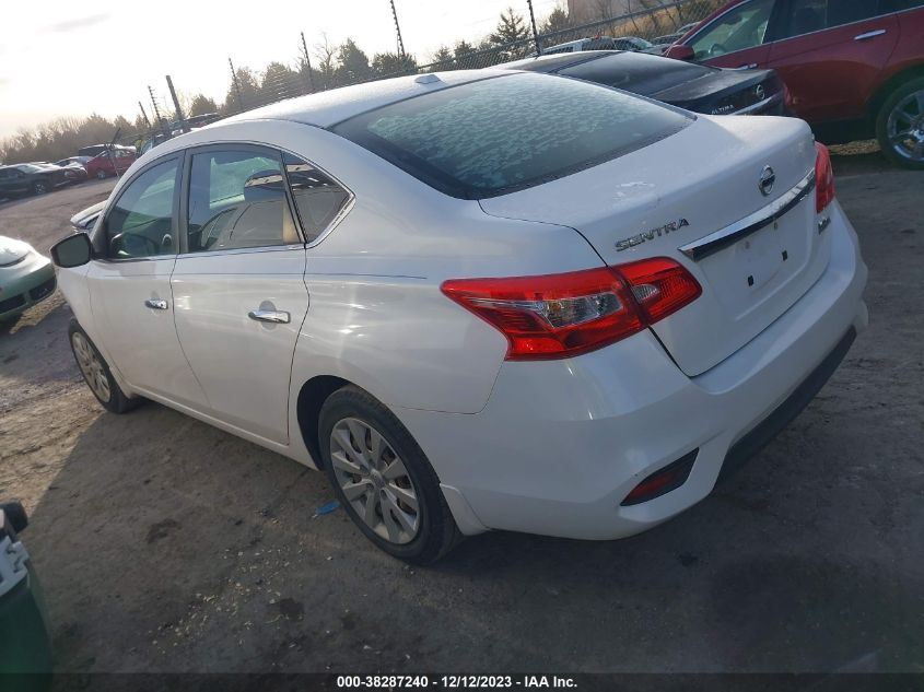 2017 NISSAN SENTRA S/SV/SR/SL - 3N1AB7APXHL710396