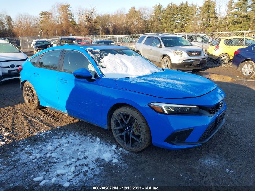 Lot #2541528029 2022 HONDA CIVIC SPORT TOURING salvage car