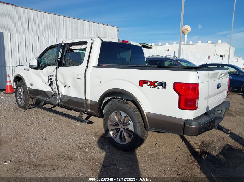 2020 FORD F-150 KING RANCH - 1FTEW1E43LFC75417