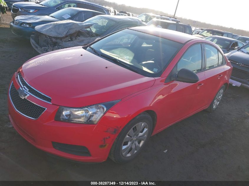 1G1PA5SHXE7170966 | 2014 CHEVROLET CRUZE