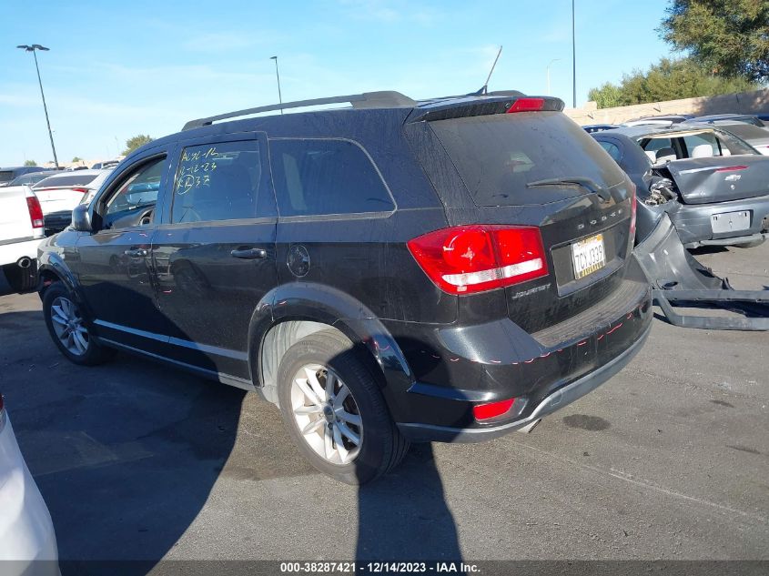 2013 DODGE JOURNEY SXT - 3C4PDCBG7DT600831