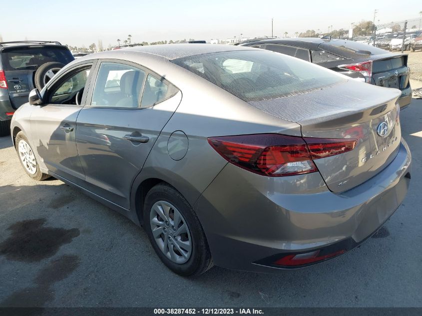 2020 HYUNDAI ELANTRA SE - KMHD74LF4LU951184
