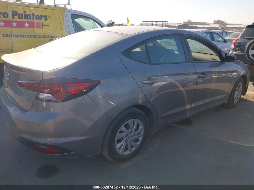 2020 HYUNDAI ELANTRA SE - KMHD74LF4LU951184