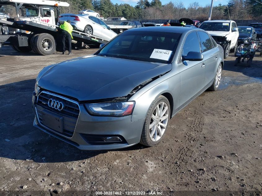 2013 AUDI A4 2.0T PREMIUM - WAUFFAFL4DN047473