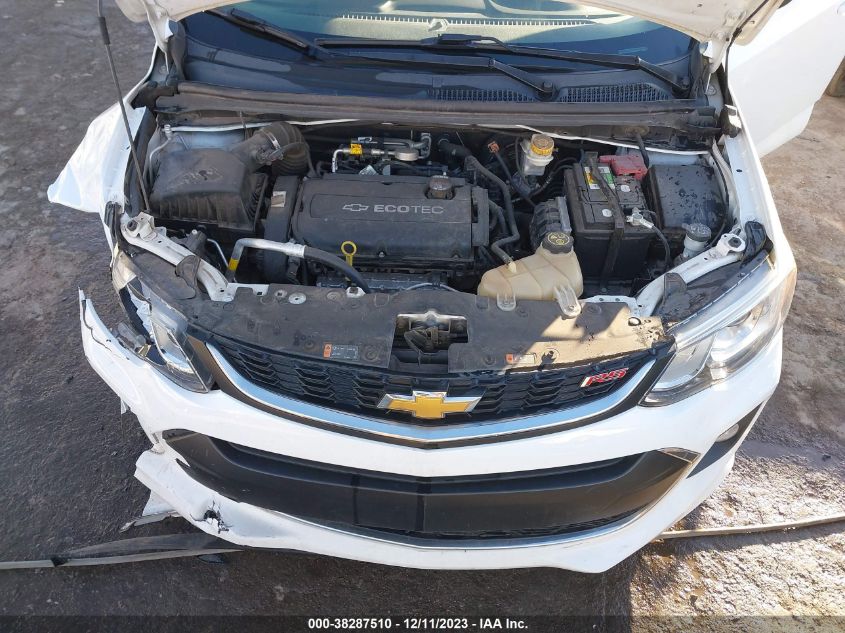 2017 CHEVROLET SONIC LT AUTO - 1G1JD5SH2H4160354