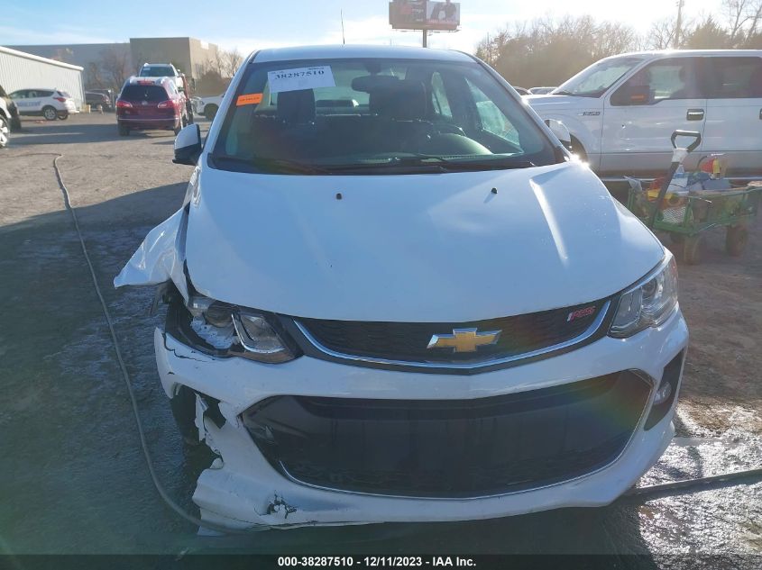 2017 CHEVROLET SONIC LT AUTO - 1G1JD5SH2H4160354