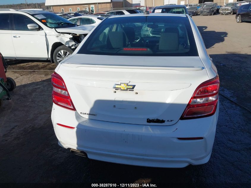 2017 CHEVROLET SONIC LT AUTO - 1G1JD5SH2H4160354