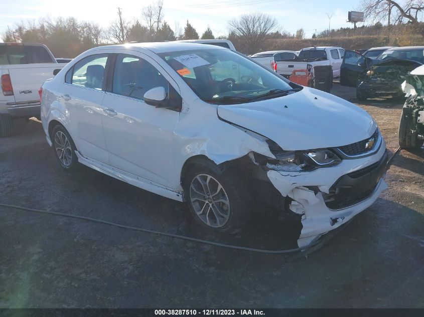 2017 CHEVROLET SONIC LT AUTO - 1G1JD5SH2H4160354