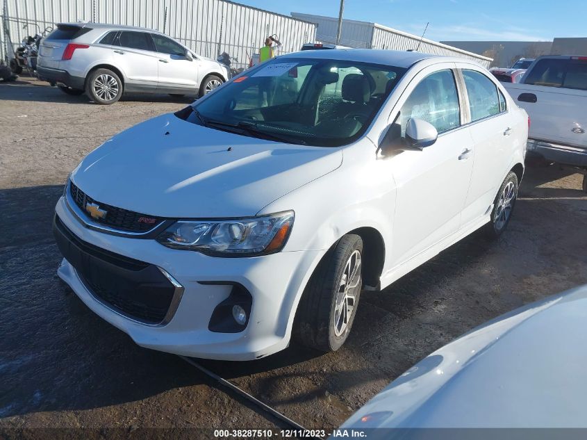 2017 CHEVROLET SONIC LT AUTO - 1G1JD5SH2H4160354