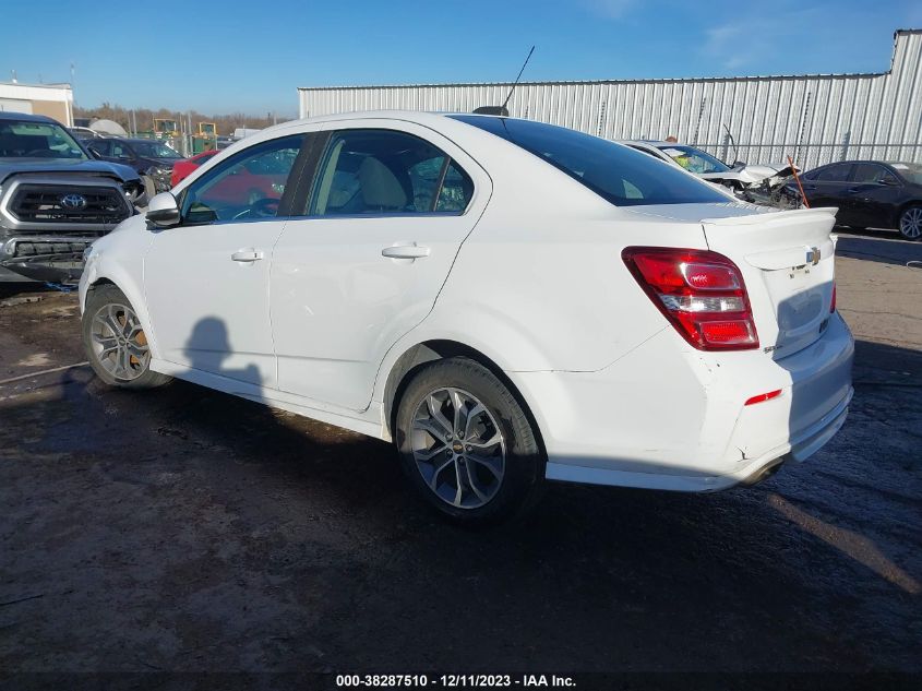 2017 CHEVROLET SONIC LT AUTO - 1G1JD5SH2H4160354