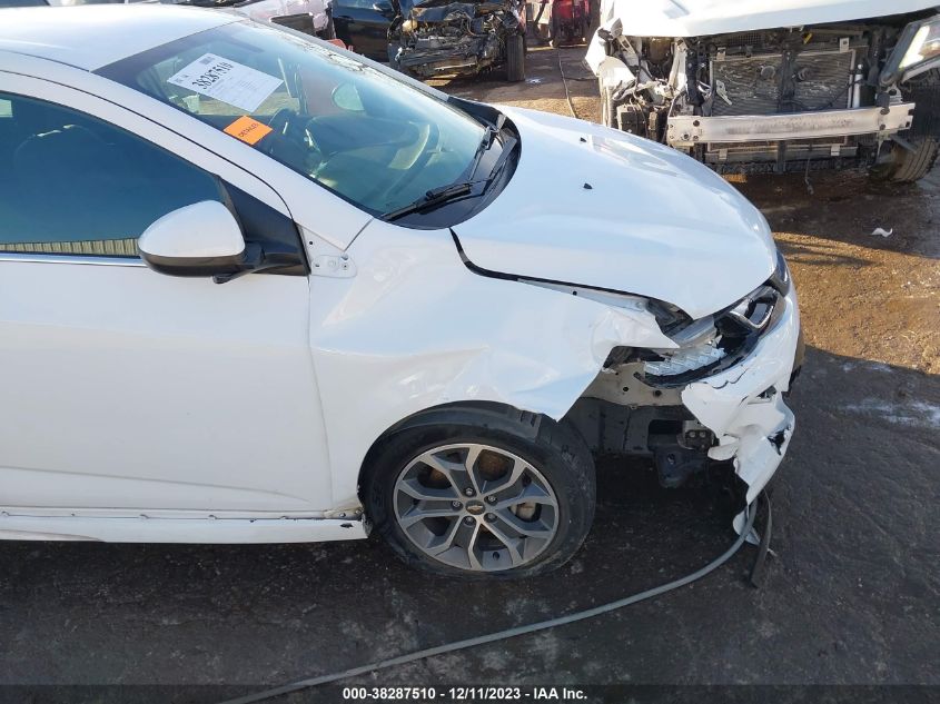 2017 CHEVROLET SONIC LT AUTO - 1G1JD5SH2H4160354