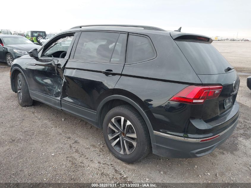 2023 VOLKSWAGEN TIGUAN S - 3VVRB7AX4PM076934