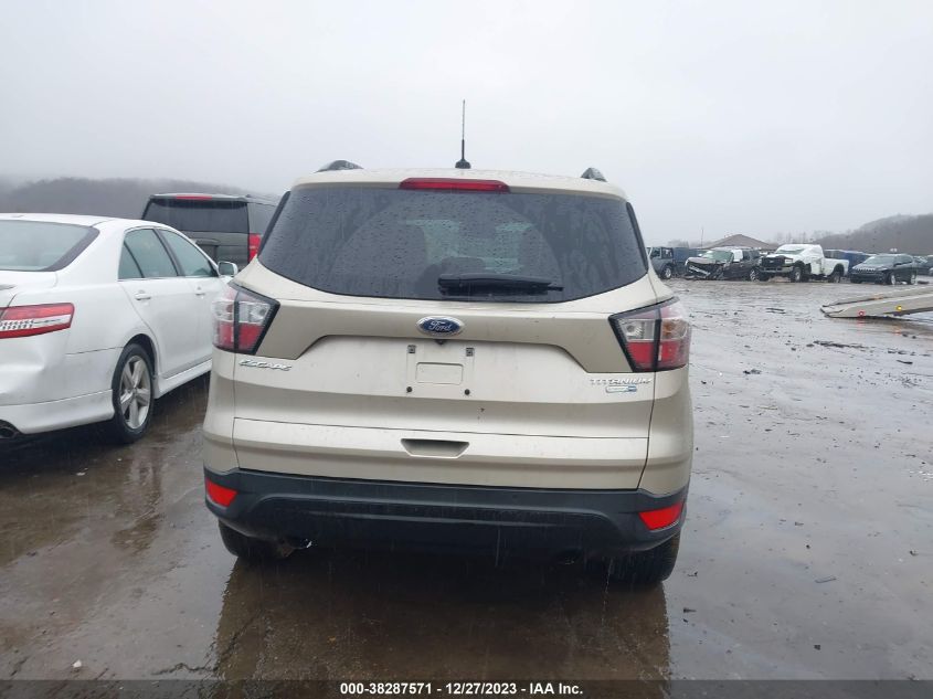 2017 FORD ESCAPE TITANIUM - 1FMCU9J91HUD60333