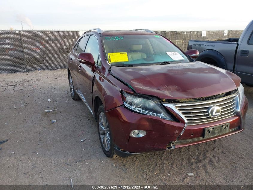 2013 LEXUS RX 450H - JTJBC1BA7D2443247