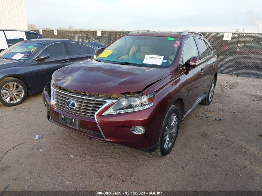 2013 LEXUS RX 450H - JTJBC1BA7D2443247