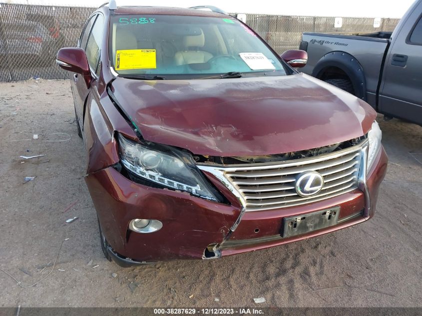 2013 LEXUS RX 450H - JTJBC1BA7D2443247